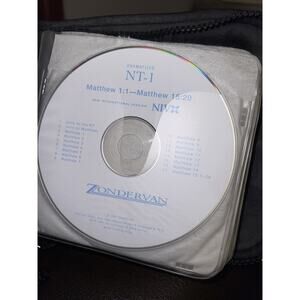 NIV Audio Bible New Testament NIV Audio Bible by Zondervan 16 Disc CD